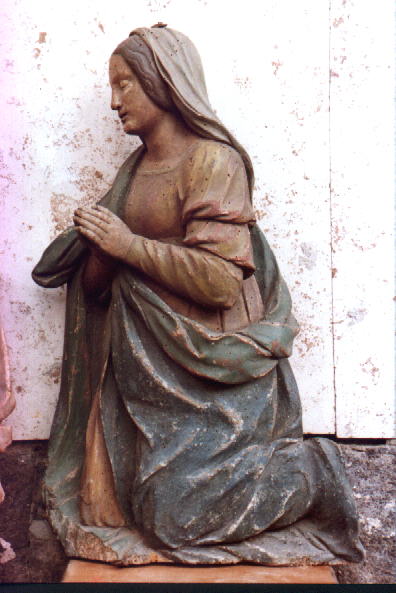 Statua della Madonna in legno - di Giovanni Merliano da Nola