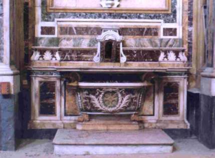 Marmo policromo - Altare laterale