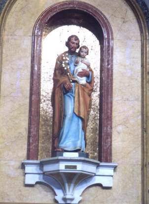 La statua di San Giuseppe