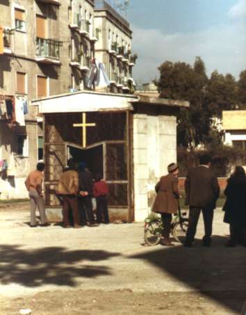 La cappella negli anni 80