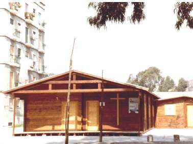 la chiesa di legno - 1981